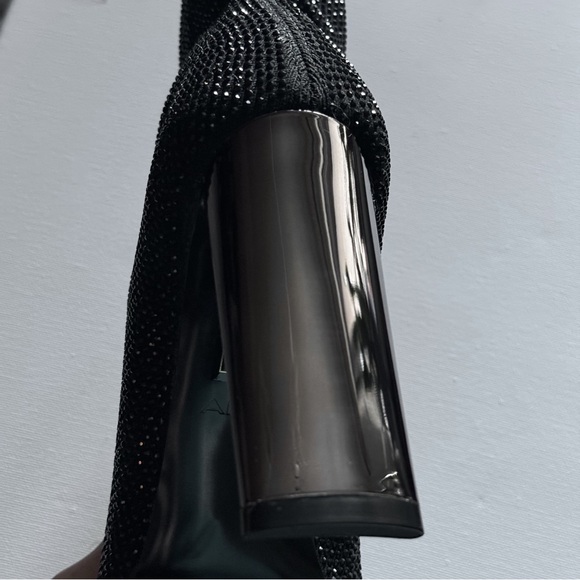 NWT Aldo Deludith Rhinestone Sock Booties - Picture 9 of 10